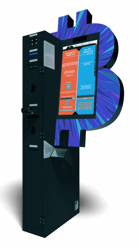 Modell eines Bitcoin-ATM