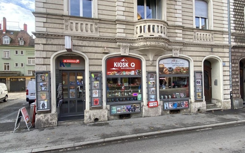 Bitcoin ATM na Limmatstrasse 197 w Zurychu