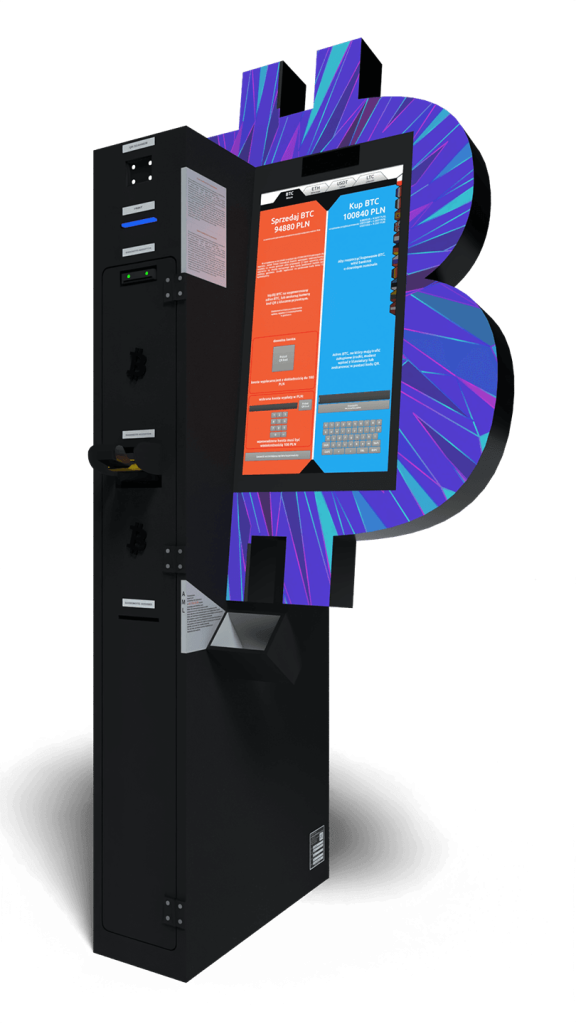 Modell eines Bitcoin-ATM