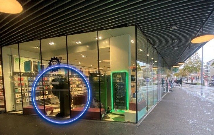 Bitcoin ATM przy Badenerstrasse 230 w Zurychu