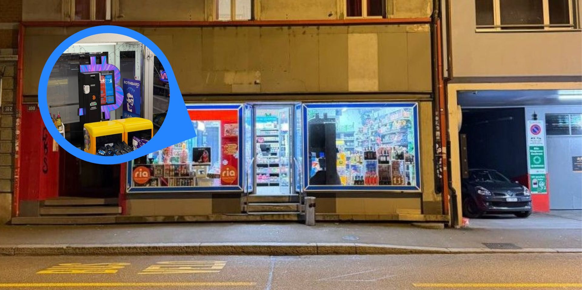 BTC automat Basel