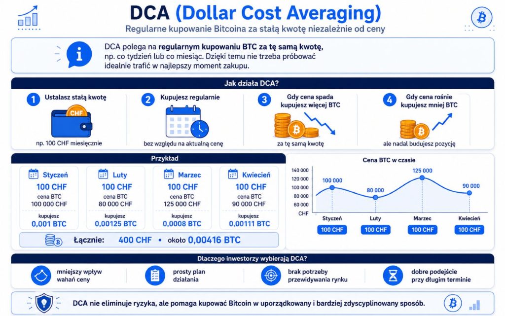 Grafik, die DCA-Strategie darstellt.