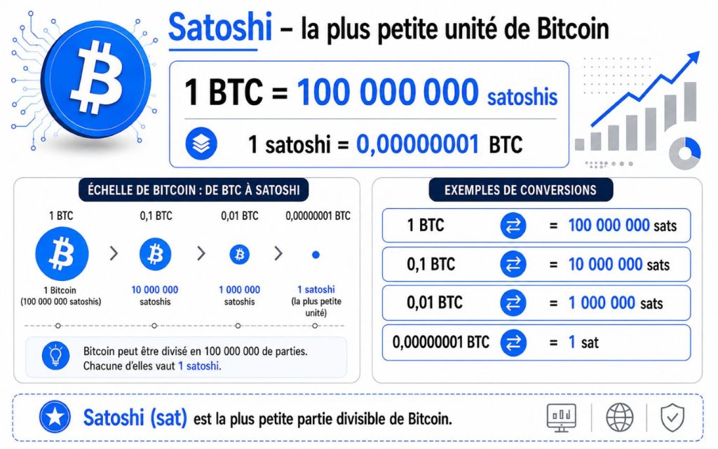 graphique des satoshis