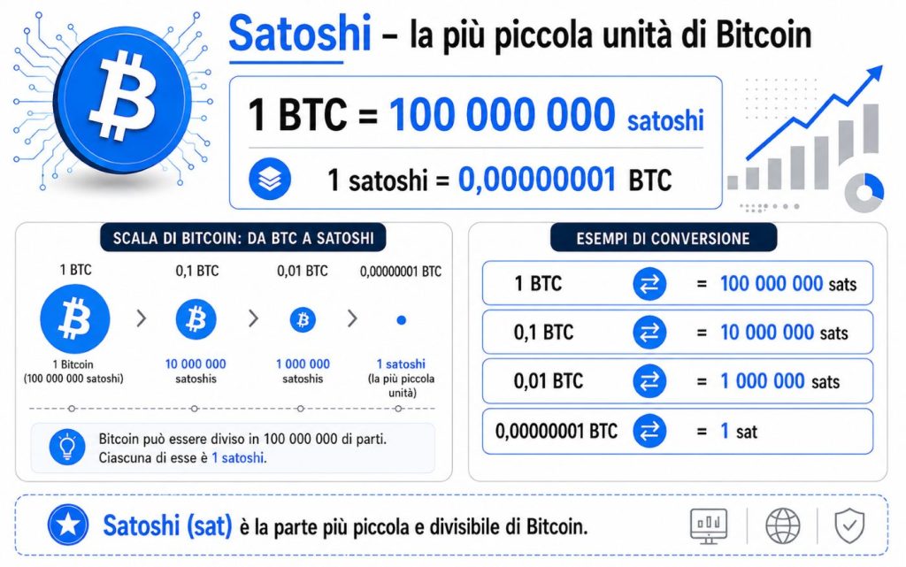 grafico dei satoshi