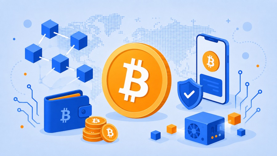 Bitcoin-Symbol