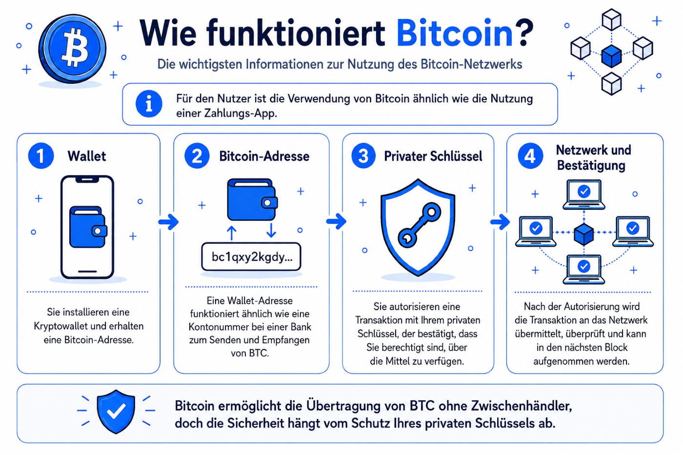 Wie funktioniert Bitcoin?