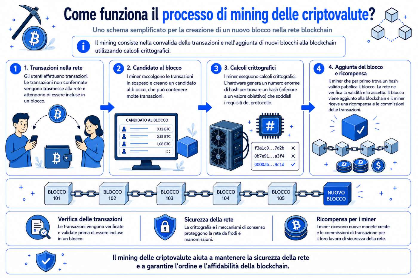Che cos’è il mining delle criptovalute?